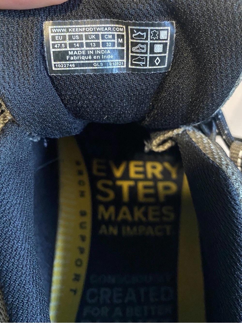 Keen Men's Steens Vent Hiking Shoes Size 14 - Picture 9 of 9
